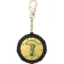 유유골프 타수 계산기 18홀 지름 7.5cm, 골드, 1개