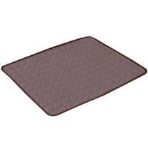 디에스 반려동물 여름 아이스 쿨 매트, 브라운