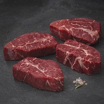 미트엔조이 미국산 부채살 스테이크용 (냉장), 1kg, 1개
