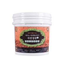 자연정원 황토 페인트 18L, 그레이, 1개