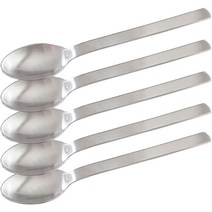 테이블아트 스마트 티스푼, 실버, 5개