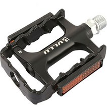 펠레스포츠 알루미늄 20 자전거 페달 AL104 2DU, 블랙, 1개