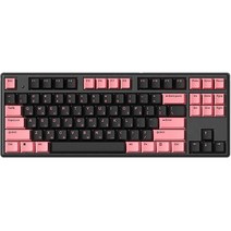 한성컴퓨터 SPORTS 한글 키보드 35g, 블랙핑크, 텐키리스, GK893B