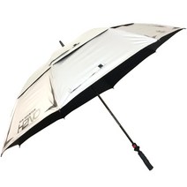 썬마운틴 크롬시리즈 자동 골프 특대형 우산, 블랙