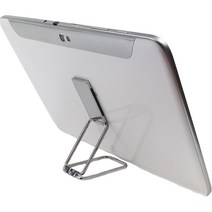 다연경 스마트링 다용도 사각 2단 접이식 거치대, 실버, 1개