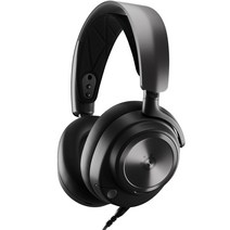 스틸시리즈 Arctis Nova Pro X 유선 게이밍 헤드셋 XBOX PC PS5/PS4 닌텐도 스위치 Mac 호환, 블랙