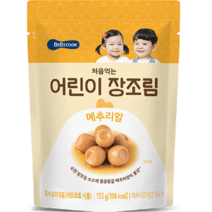베베쿡 처음먹는 장조림, 1개, 메추리알, 100g