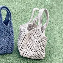 메리메이커스 메리키트 스퀘어백 코바늘 손뜨개 diy 패키지 세트, 아이보리, 1세트