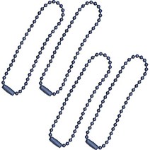 동대문단추왕 컬러 군번줄, 네이비, 4개