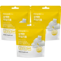 내츄럴플러스 상쾌한 자일리톨, 3개, 40g