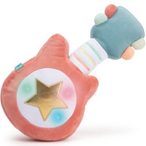 매직캐슬 건드 소리나는 뮤지컬 라이트 기타 인형, 35cm, 혼합색상