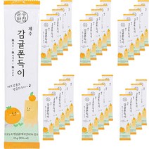 순수한집 제주 감귤 쫀득이 30p, 25g, 30개