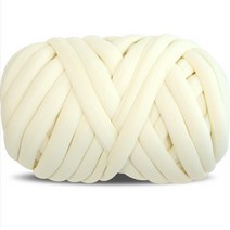 니뜨 자이언트얀 뜨개실 1kg, 08 아이보리, 1개