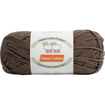yarna 해피 코튼 뜨개실 100g, 710, 710, 1개