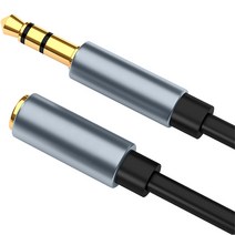 모닝셀러 오디오 스피커 이어폰 연장 케이블 1m, 혼합색상