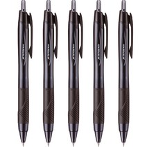 제트스트림 볼펜 0.5mm Y.D SXN-150-05, 블랙, 5개