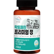 순수한줌 락토페린 프리미엄 정 60g, 60정, 1개