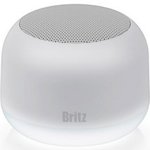 브리츠 LED 자석 블루투스 스피커, BA-MQ1, 화이트