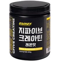 지웨이 지파이브 크레아틴 레몬맛, 200g, 1개