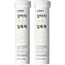 닥터블랭크 반려동물 탄산 스파 입욕제, 60g, 2개
