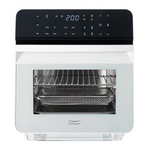 풀무원 스팀쿡 올스텐 오리진 에어프라이어 10.5L, AV10C10WA, 화이트 + 블랙