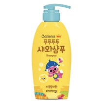 베비언스 핑크퐁 푸푸푸푸 샤와샴푸 자몽릴리향, 380ml, 1개