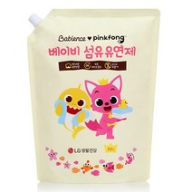 베비언스 핑크퐁 베이비 섬유유연제 리필, 2.2L, 1개