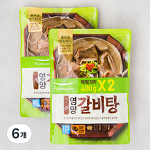 풀무원 반듯한식 영양갈비탕, 400g, 6개