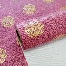금비코리아 종이포장지 금박향, 자주색 (GRA-2-3), 1개