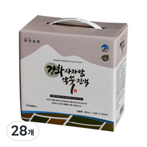 마리농장 강화 사자발 약쑥 진액 건강즙, 28개, 80ml