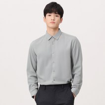 마인드브릿지 남성용 모달혼방 세미 오버 셔츠 MVWS0101