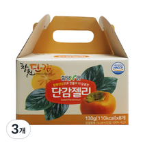 힐링엔팜 창원 단감젤리 8p, 1040g, 3개