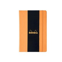 로디아 뷰티크 도트속지 웹노트 A6, 오렌지, 1개