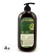 에스테소피 워터솔루블 수용성 바디 마사지 오일 유칼립투스, 1L, 4개