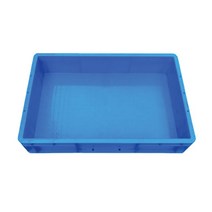 포테가르 플라스틱 물류 박스, 블루, 1개