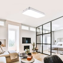 원하 LED 미러 거실 2등 60W 삼성칩 화이트, 주광색