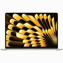 Apple 2023 맥북 에어 15, 스타라이트, M2 8코어, 10코어 GPU, 1TB, 24GB, 35W 듀얼, 한글