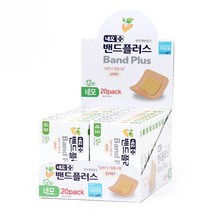 네오밴드 밴드플러스 PVC 네모 12매, 20개