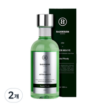 바버501 애프터 쉐이브 케어 그린, 2개, 165ml