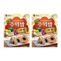 맛있는풍경 주먹밥 야채, 24g, 2개
