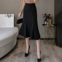 포플러앤씨 여성용 디얼 머메이드 스커트