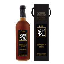 백년동안 순 발효 흑초 원액, 750ml, 1개