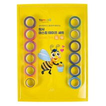 탐사 마스킹 테이프 세트 12색, 1세트