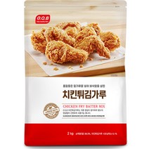 [냉동빵가루] 오큐비 치킨튀김가루, 2kg, 1개