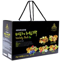 넛츠팜 하루하루 건강더함 버라이어티팩, 25g, 50개입