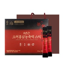 정원삼 6년근 고려홍삼 농축액 스틱 30개입 + 쇼핑백, 300g, 2세트