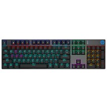 HP 게이밍 기계식 유선 키보드, GK400F, 혼합색상(흑축), 일반형