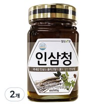 힐링앤팜 인삼청, 500g, 2개, 2개