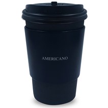 투고팩 블랙 에어 컵홀더 100p + 종이컵 380ml (13온스) 100p + 개폐형뚜껑 100p, 1세트
