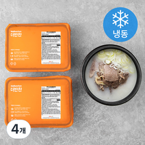 더반찬 설렁탕 2인분 (냉동), 600g, 4개